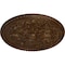 Ekena Millwork Bradford Ceiling Medallion (Fits Canopies up to 6 5/8"), 32 5/8"OD x 2"P, Root Beer Crackle CM32BRRBC - alternate 4
